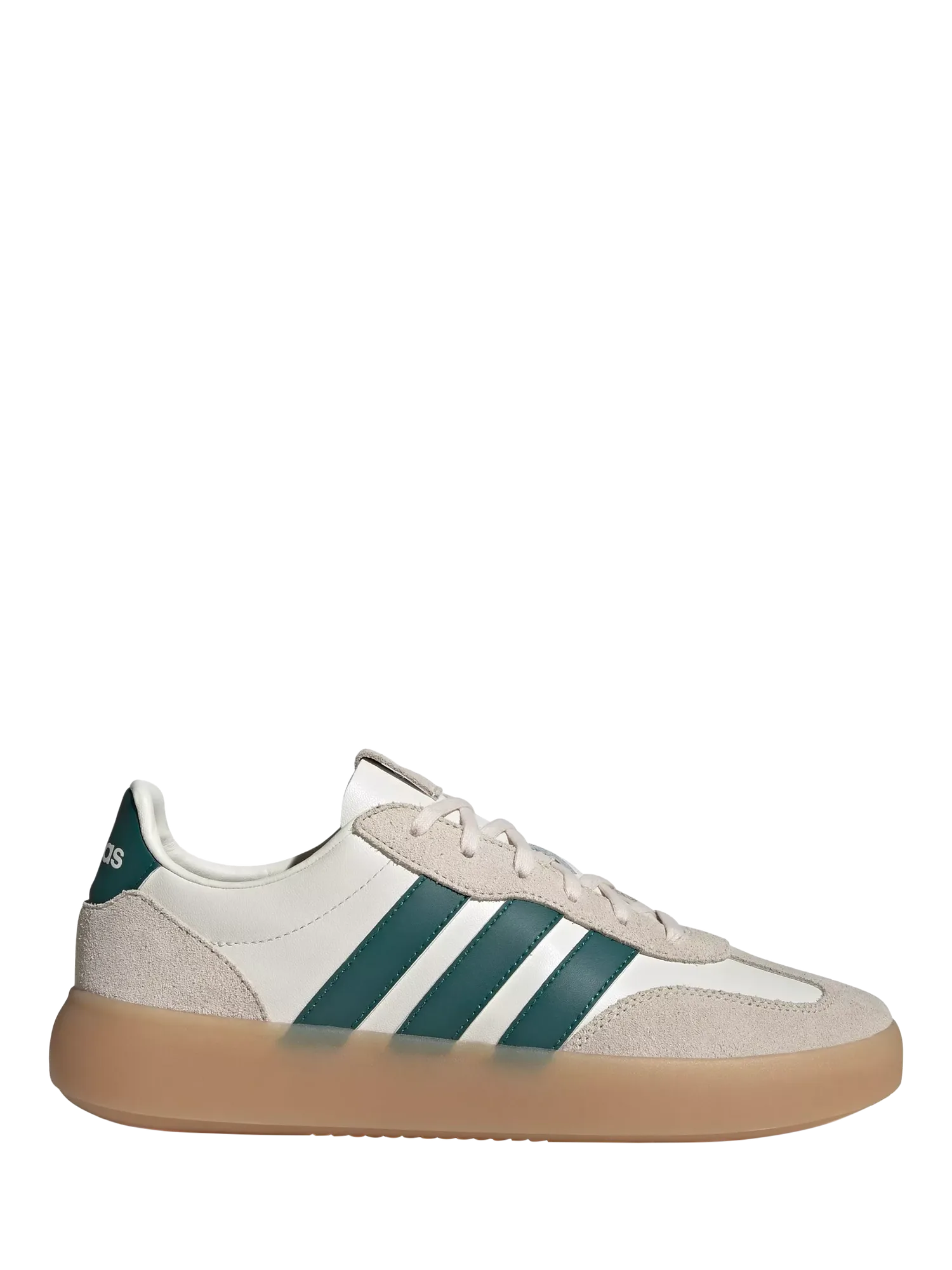 Кроссовки Barreda на шнуровке, бело-зеленые adidas