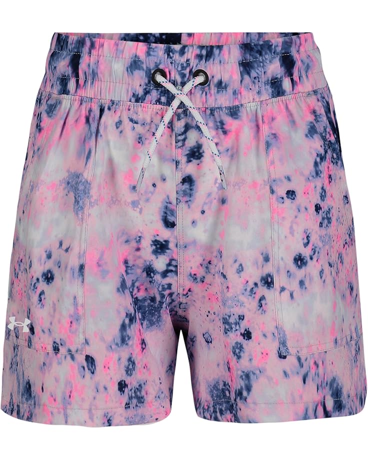 

Шорты Under Armour Kids Burst Dye Base Short, розовый