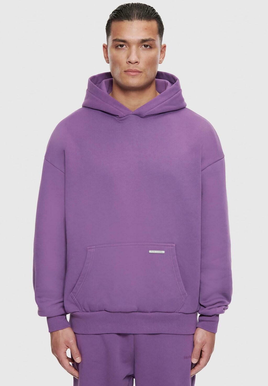 

Толстовка BAZIX REPUBLIQ SUPER HEAVY BLANK Dropsize, цвет washedpurple