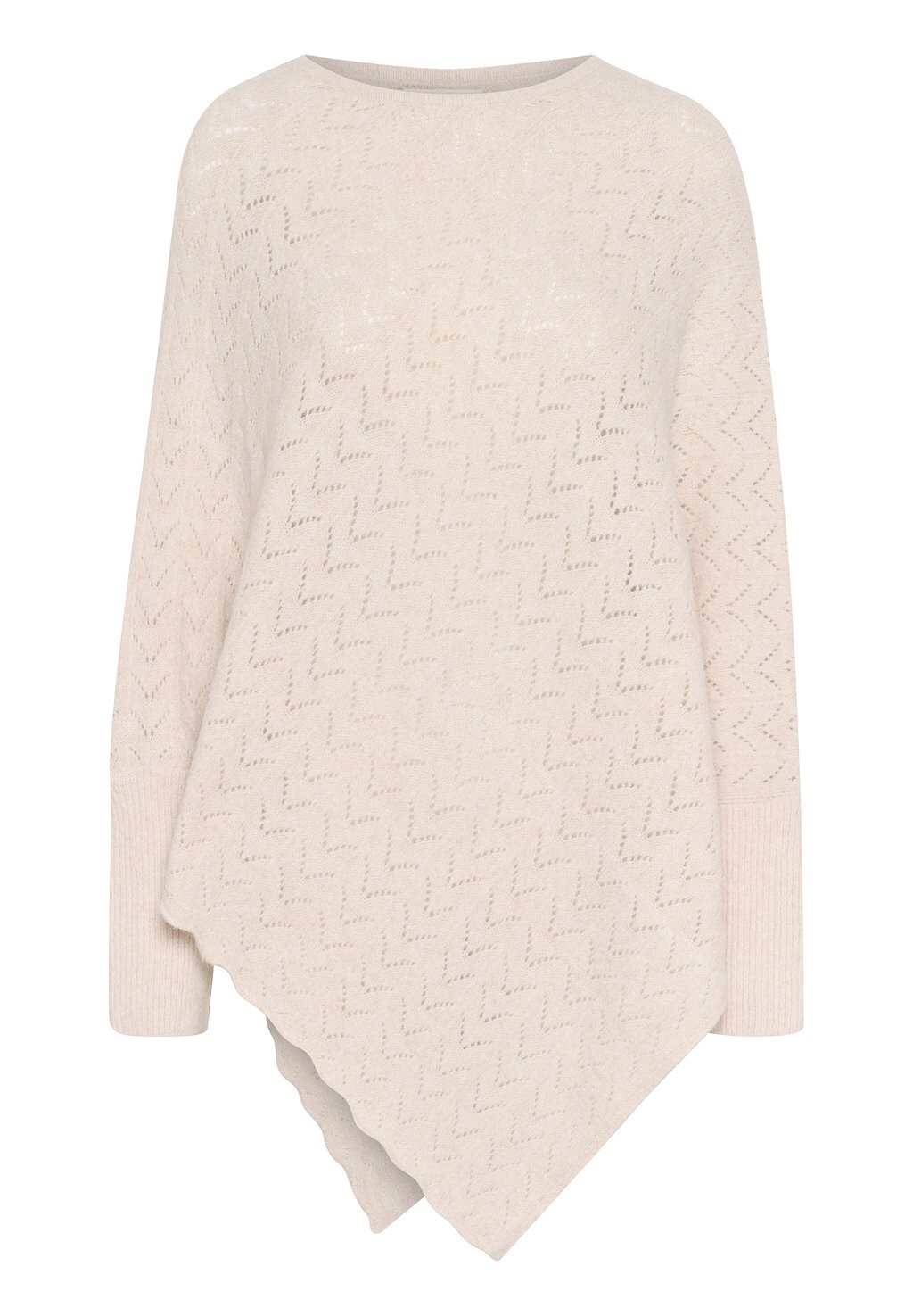 

Джемпер HOLIDAY O-NECK PONCHO Cream, бежевый