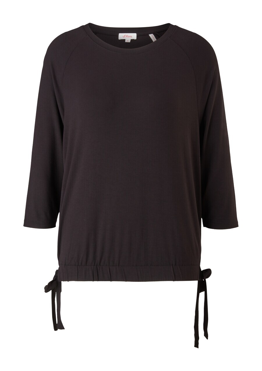 

Топ s.Oliver Shirt, черный
