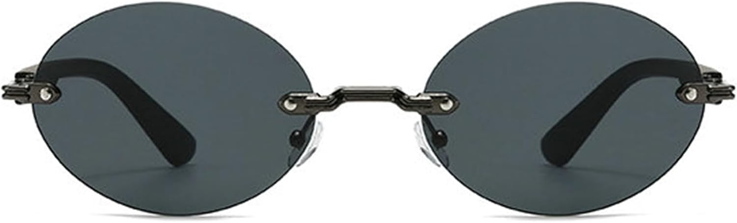 

Солнцезащитные очки Willochra в стиле ретро, ​​овальные, для женщин и мужчин. Модные солнцезащитные очки, классические, без оправы, круглые, с градиентным переходом цвета, защита от ультрафиолета UV400, C2