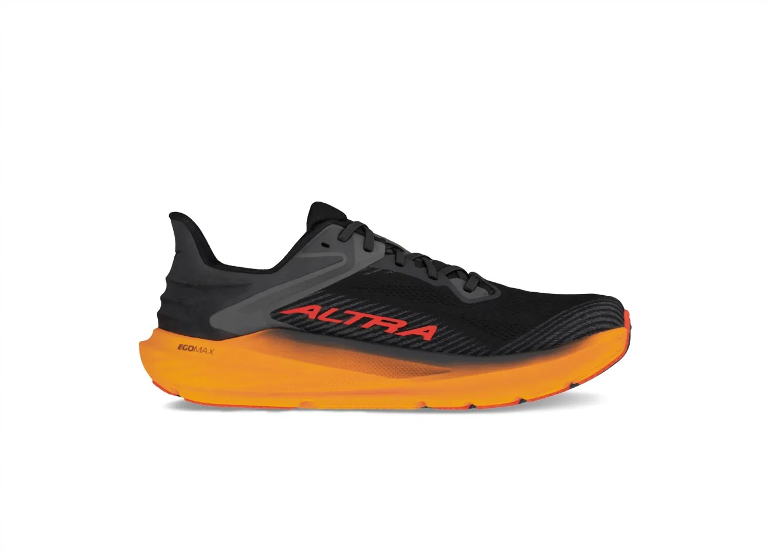 ALTRA Мужские беговые кроссовки Torin 8, черно-оранжевые
