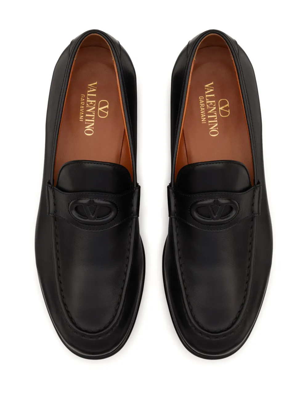 Лоферы с логотипом VLogo Signature Valentino Garavani, черный — фото 4