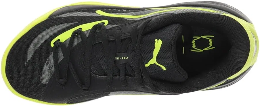 Мужские кроссовки Puma All-Pro Nitro Skybreak, черный/светло-зеленый — фото 4