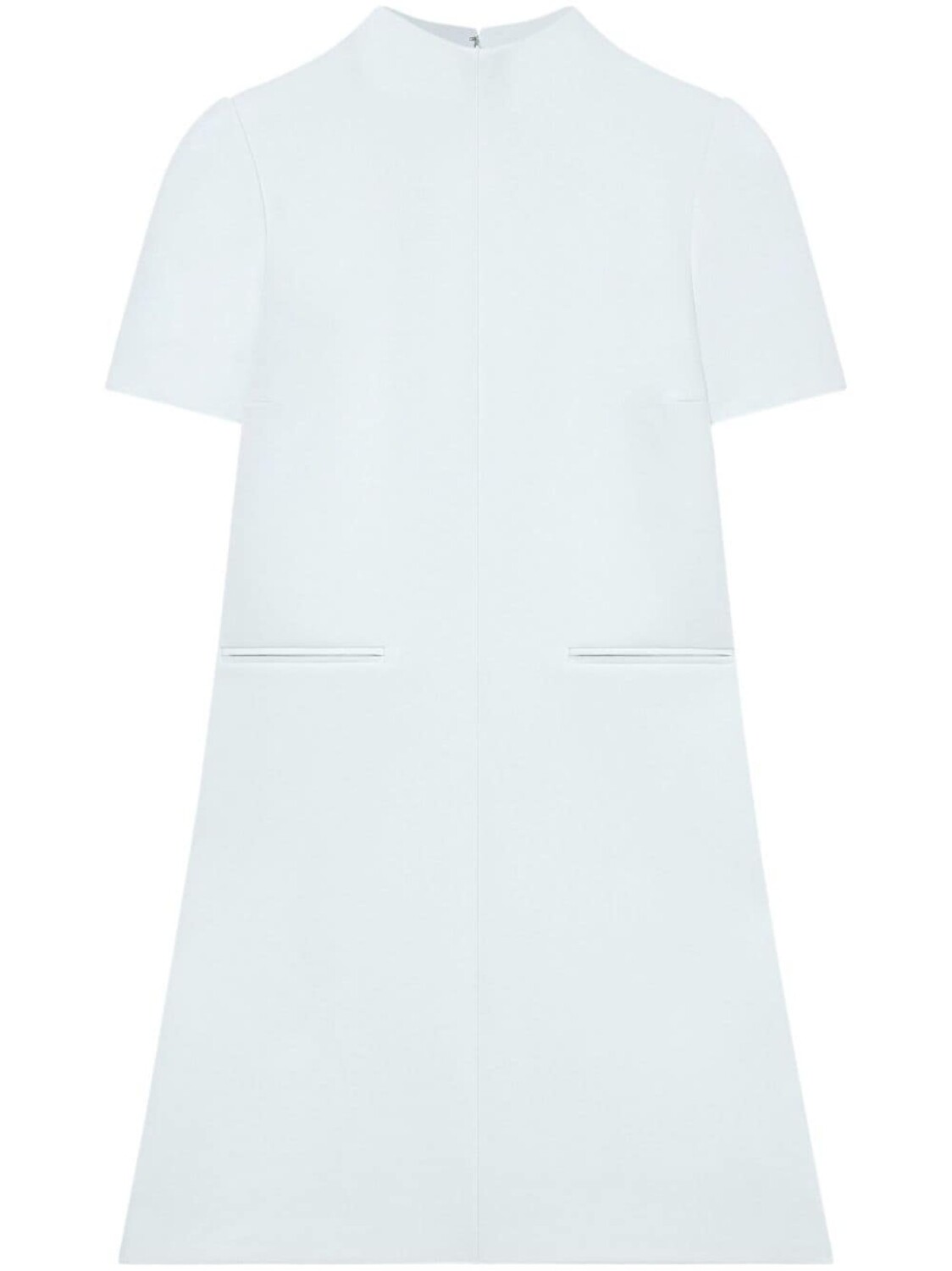 

Courrèges твиловое платье мини А-силуэта, синий
