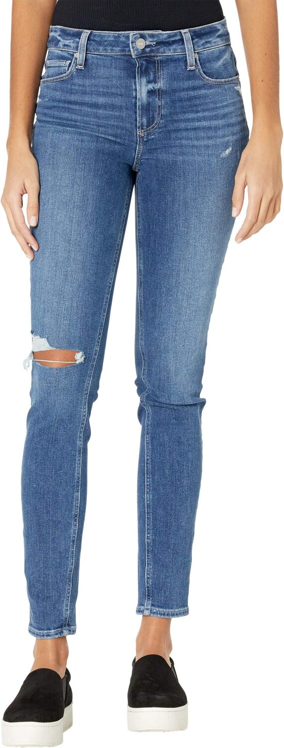 

Джинсы Paige Hoxton Ultra Skinny in Blaine Destructed, цвет Blaine Destructed