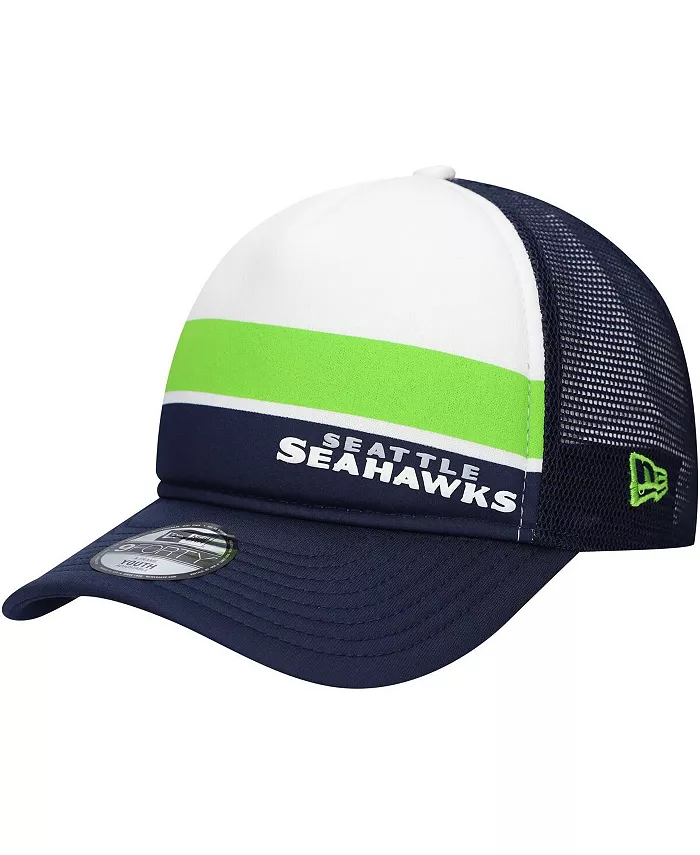 

Большая регулируемая кепка 9FORTY A-Frame в спортивном стиле Seattle Seahawks, цветовая блокировка, цвет College Navy, для подростков и взрослых New Era