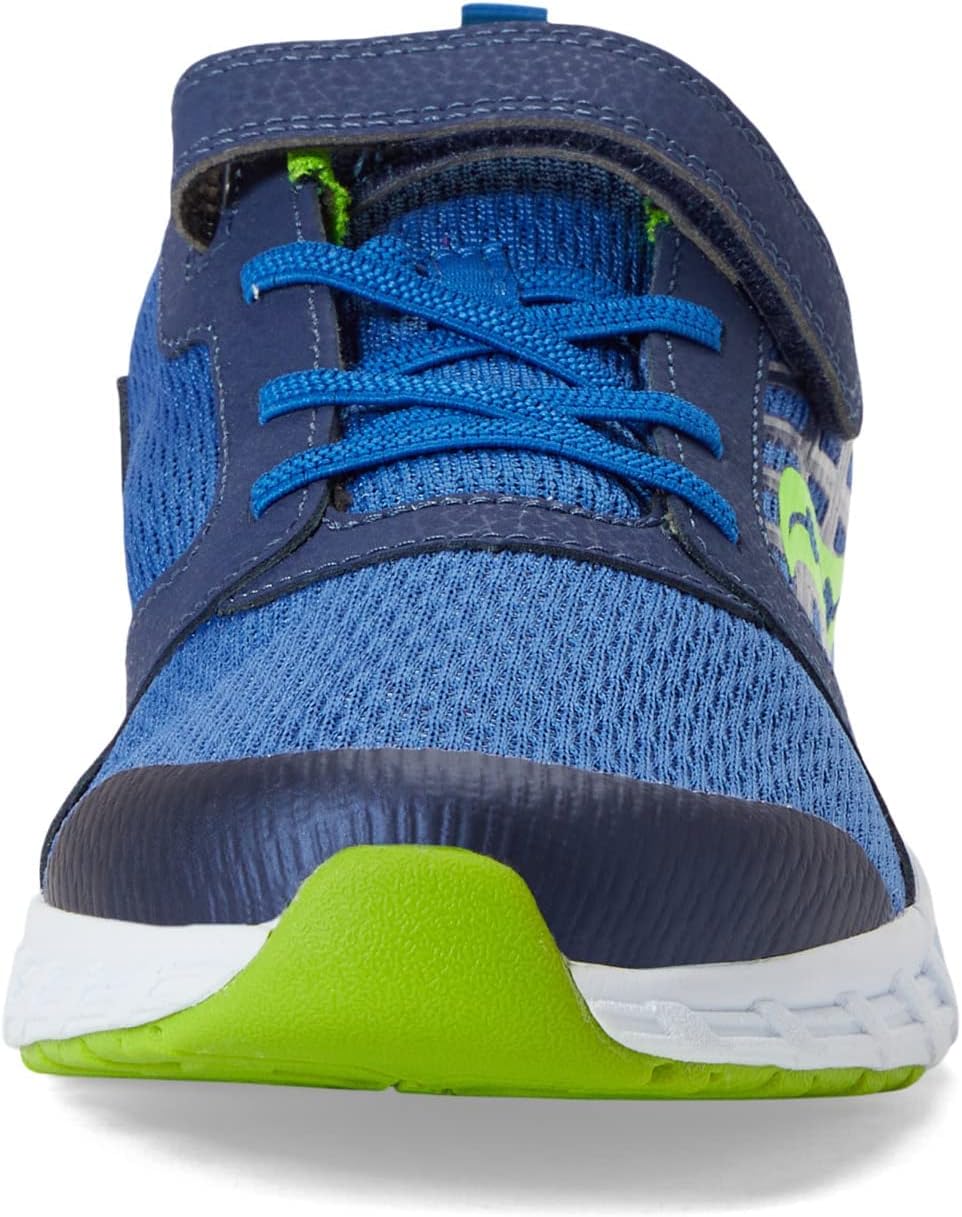 Saucony Unisex-Child Wind Alternative Closure 2.0, синий/зеленый — фото 3