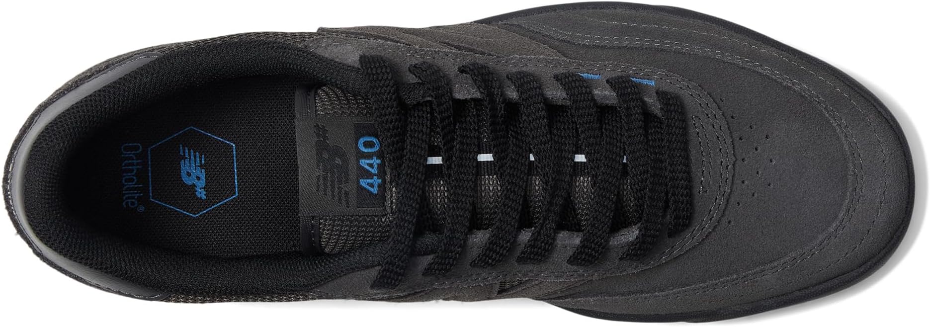 Кроссовки New Balance Numeric Unisex 440 v2, Dark Grey/Black — фото 2