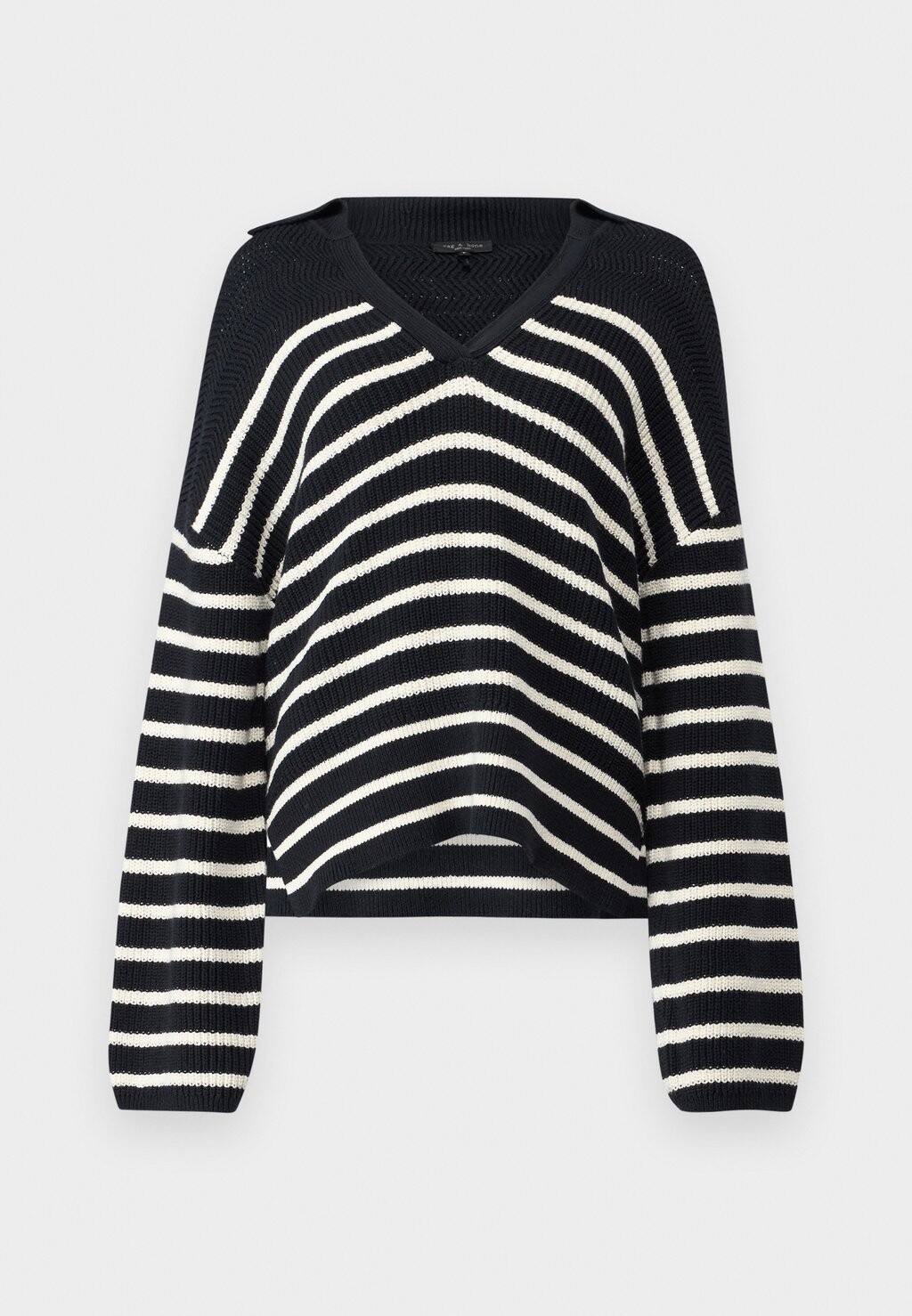 

Вязаный свитер JEN rag & bone, черный