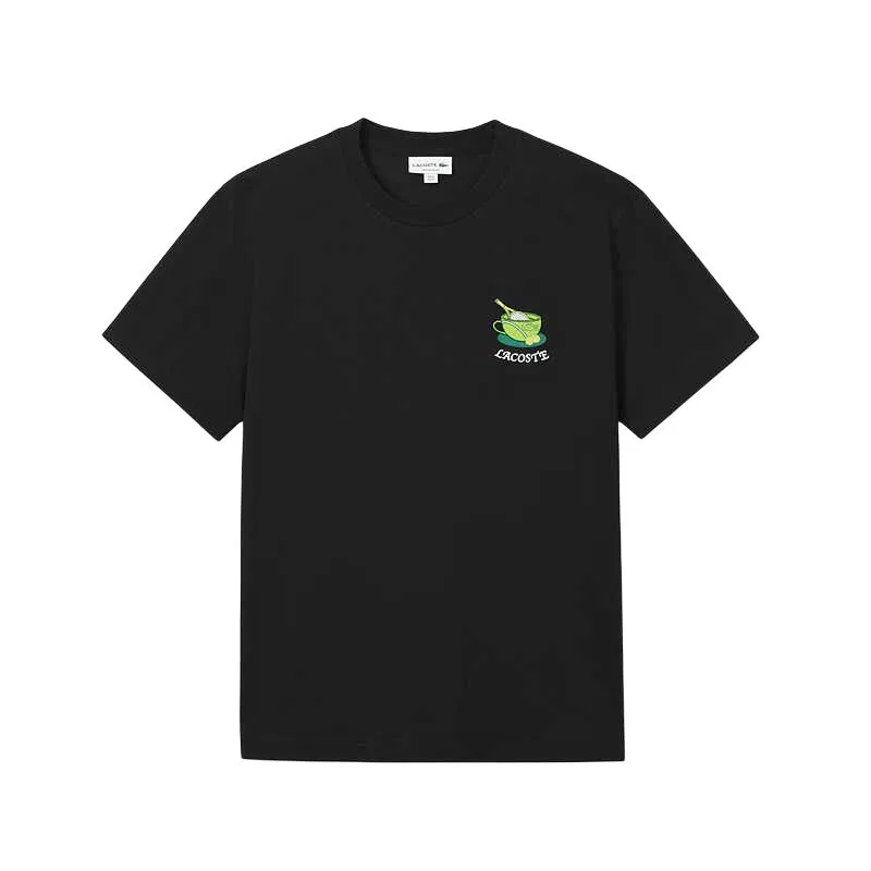 Футболка LACOSTE Crew Neck Moderate 031/Black