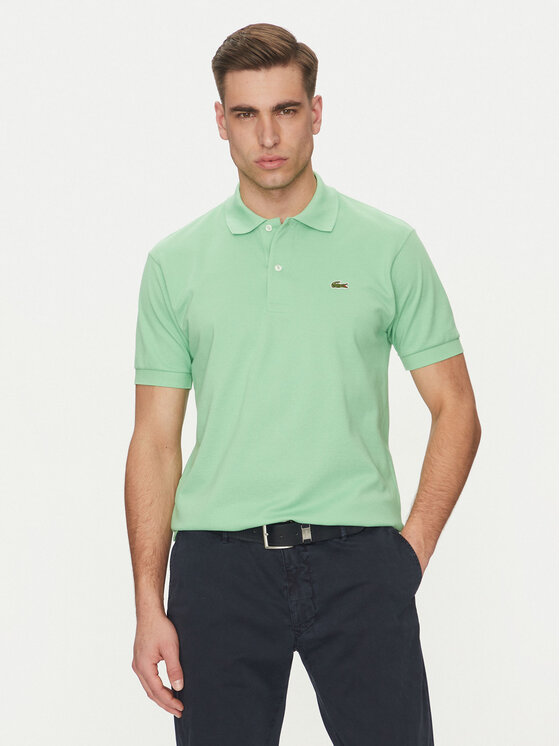 

Рубашка поло стандартный крой L1212 Lacoste, зеленый