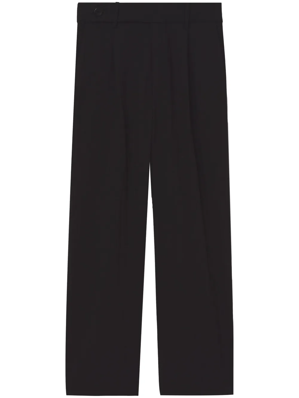 

Строгие брюки Drapey Suiting широкого кроя Proenza Schouler White Label, черный