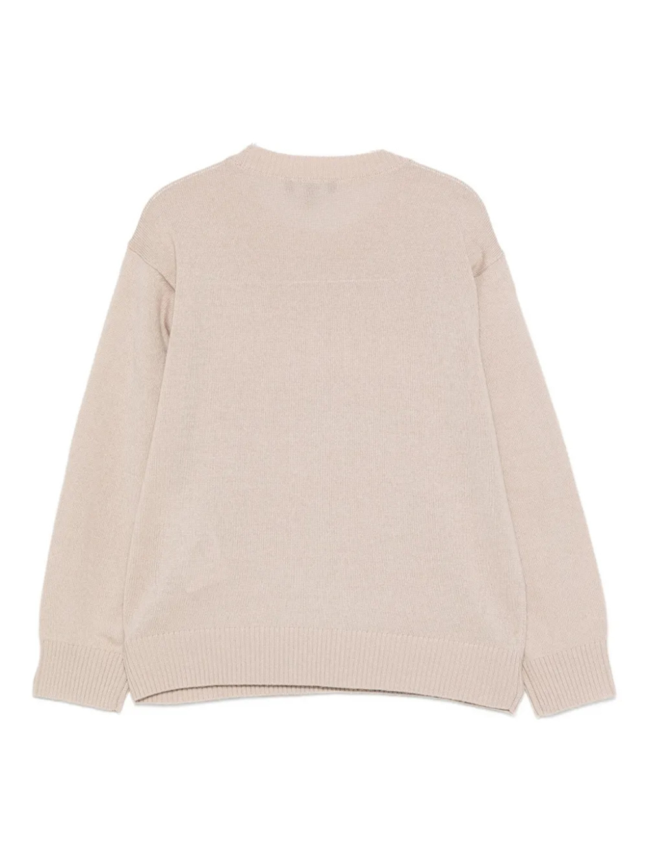 Джемпер с тисненым логотипом Emporio Armani Kids, нейтральный — фото 2