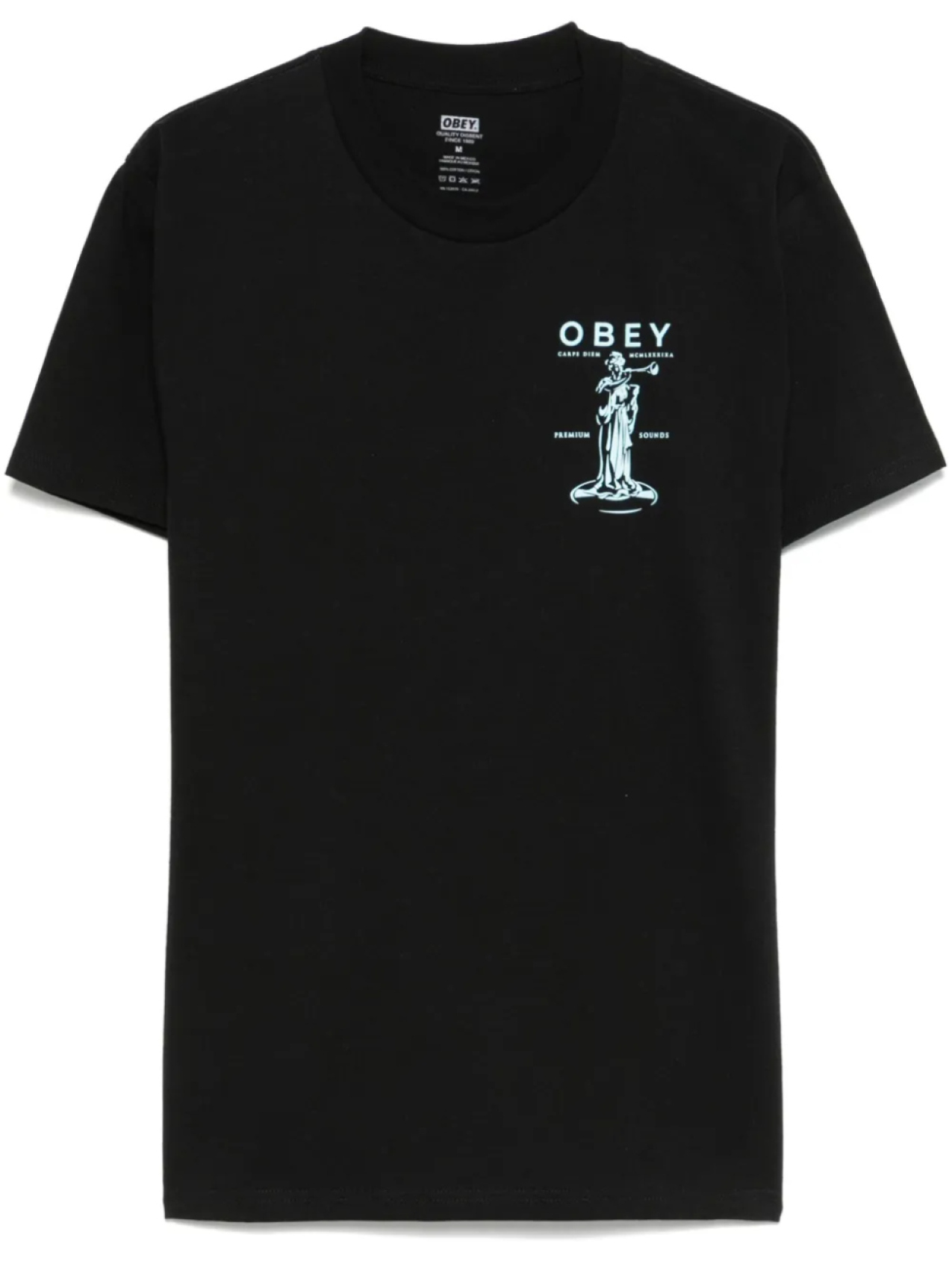 

Obey футболка Premium Sounds, черный