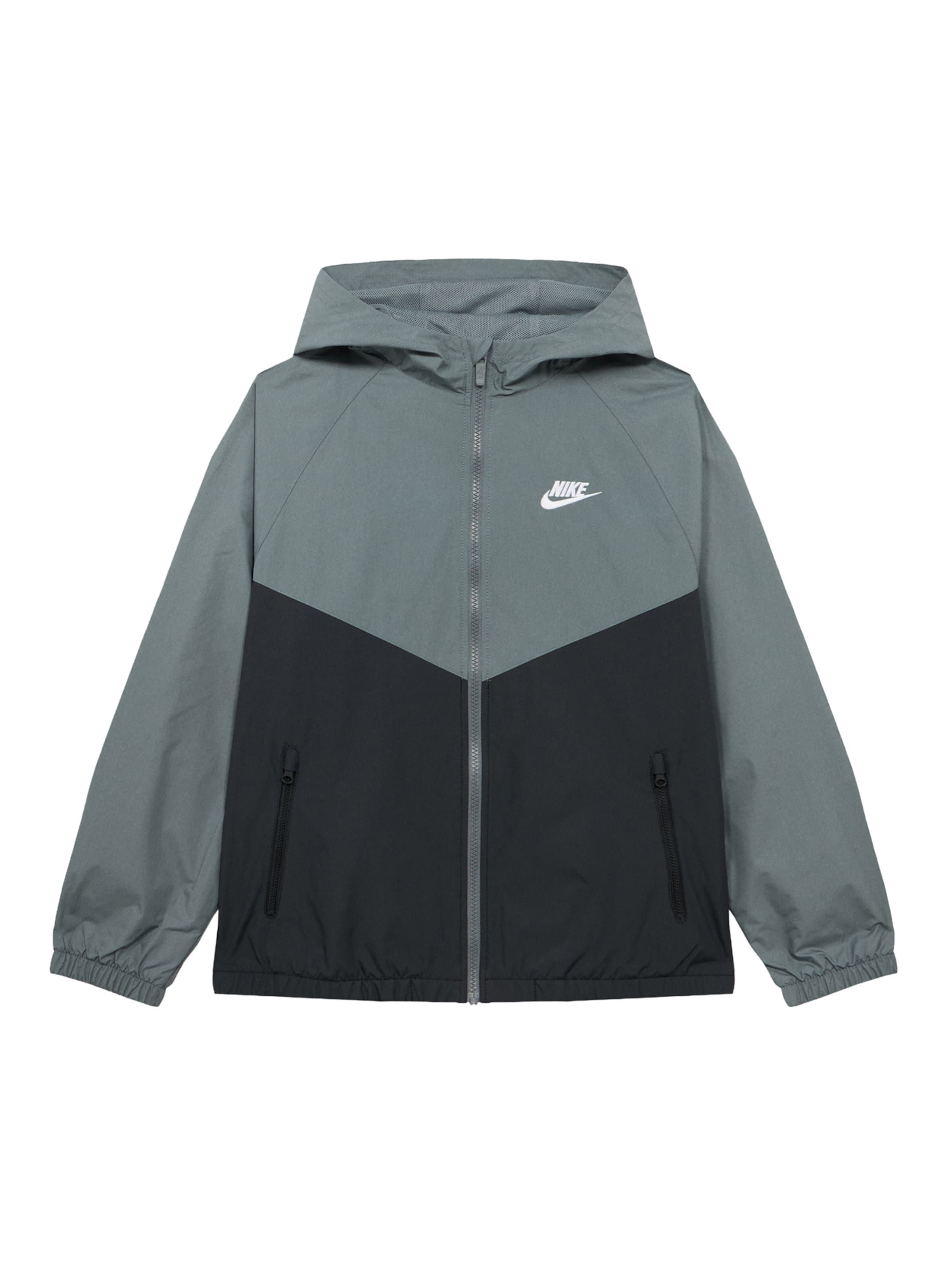 

Nike Sportswear Куртка для межсезонья в темно-сером цвете