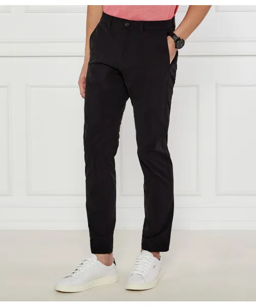 

Брюки t_commuter-hexastre Slim fit Boss Green, черный
