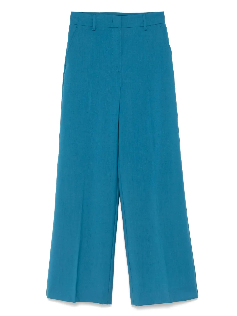 

Шерстяные брюки Weekend Max Mara, синий
