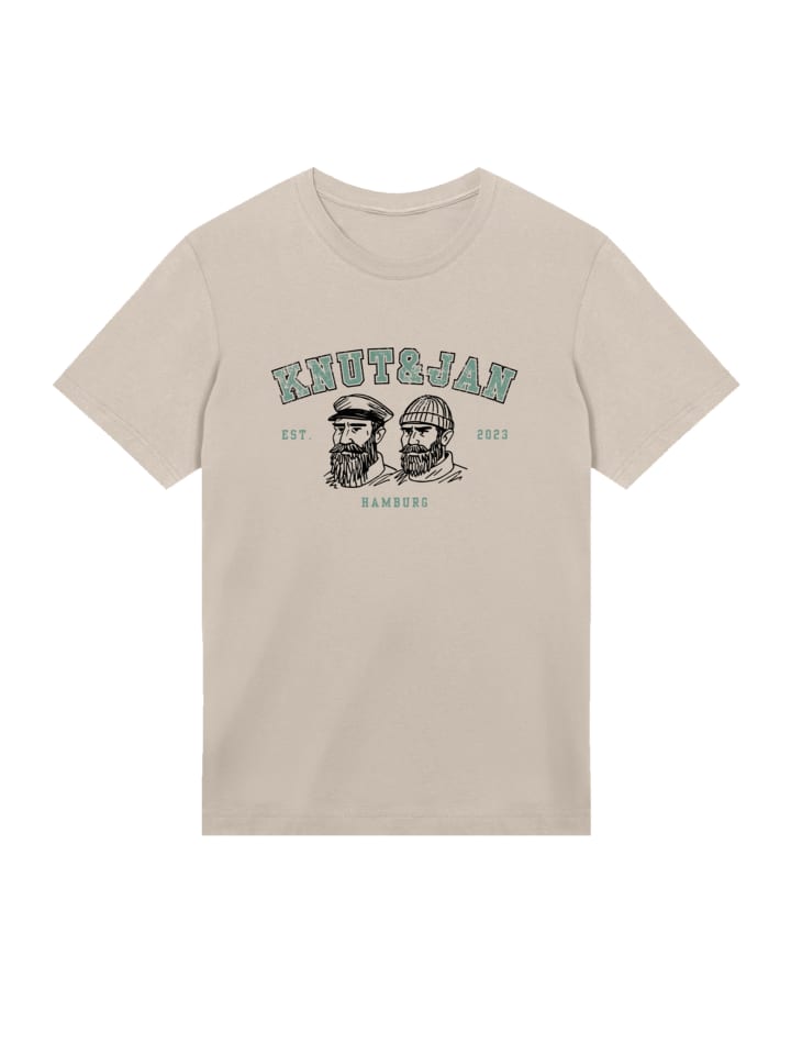 

Футболка Knut and Jan Hamburg Vintage Sailors песочного цвета F4NT4STIC, Бежевый, Футболка Knut and Jan Hamburg Vintage Sailors песочного цвета F4NT4STIC
