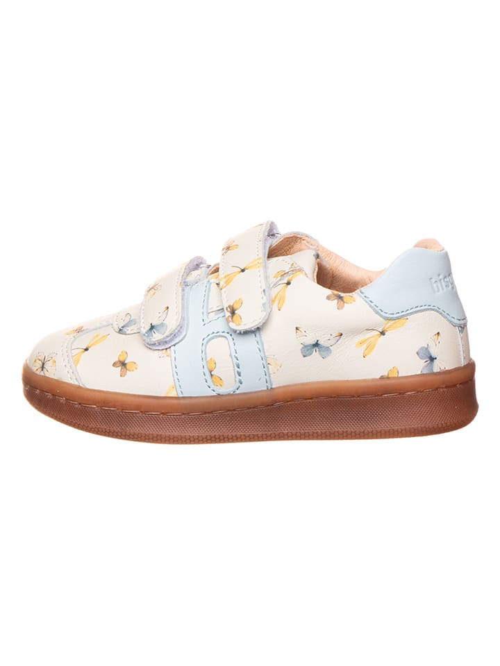 

Кроссовки на шнуровке bisgaard, цвет beige/hellblau