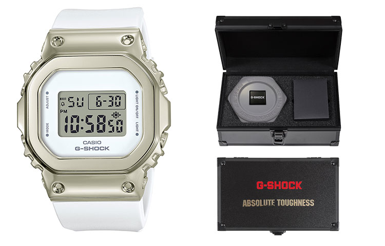 

CASIO Женские часы Full Metal Series White GM-S5600G-7PR