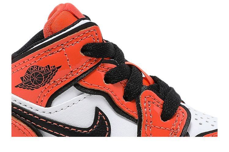 Кроссовки Air Jordan Air Jordan 1 Mid SE TD 'Turf Orange', оранжевый — фото 3