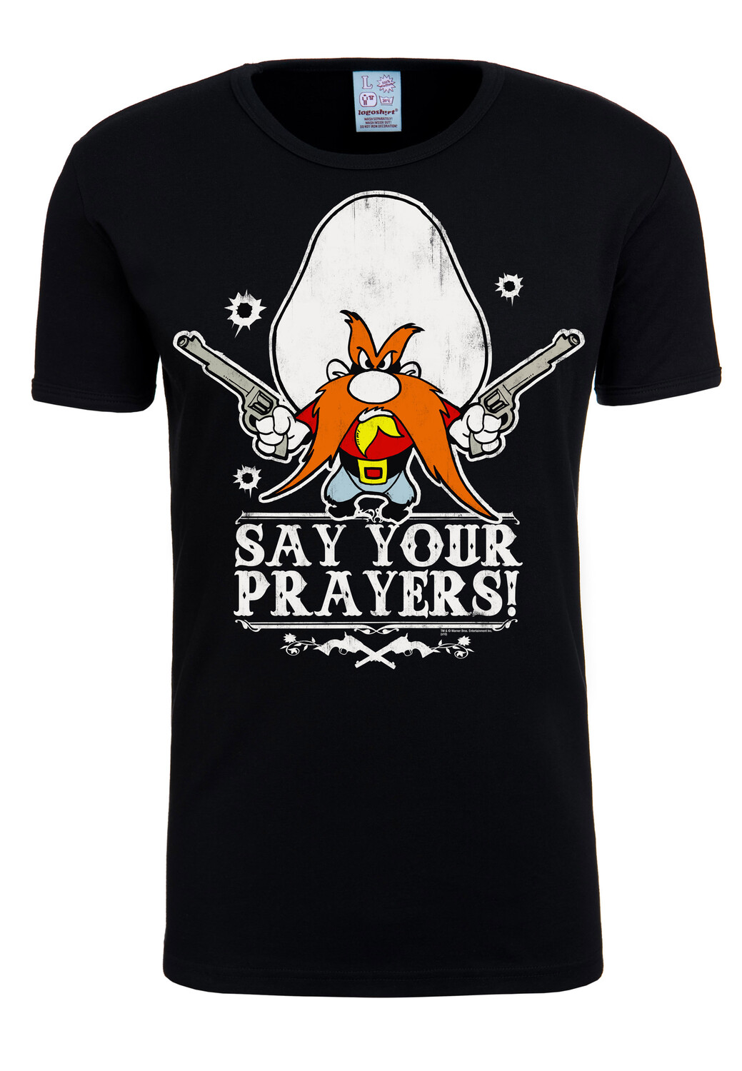 

Футболка Logoshirt Looney Tunes Yosemite Prayer, черный