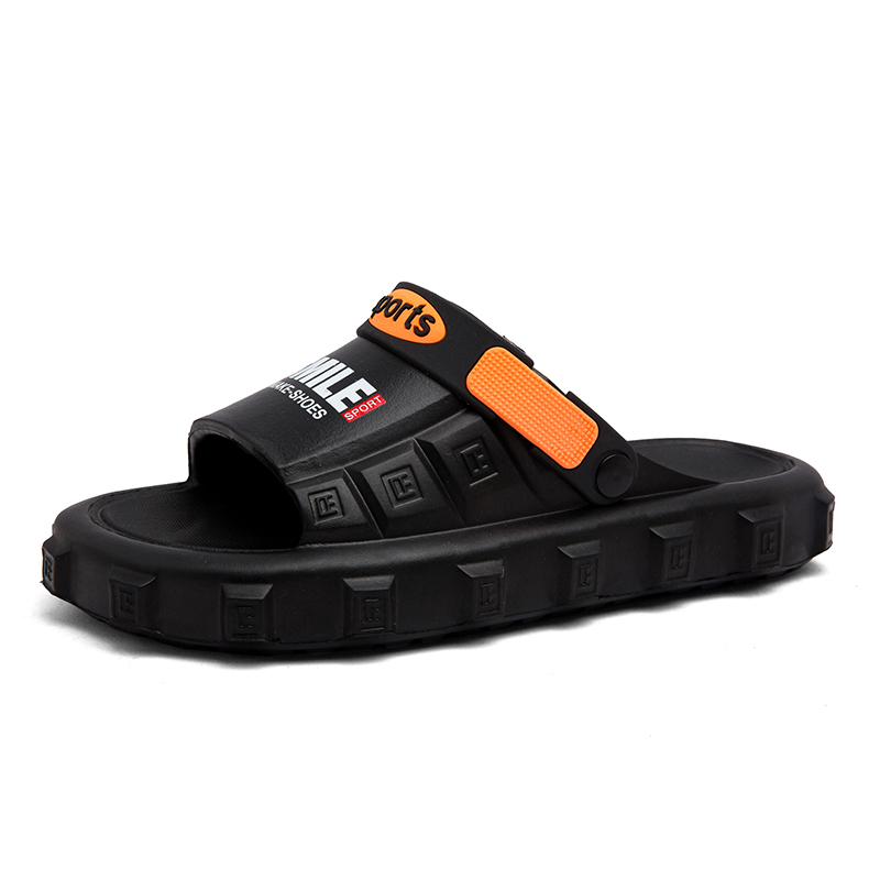 

Сандалии с ремешками мужские CariteSport, Black Orange