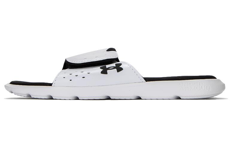 

Горки женские Ignite Pro Slide «Белые черные» Under Armour
