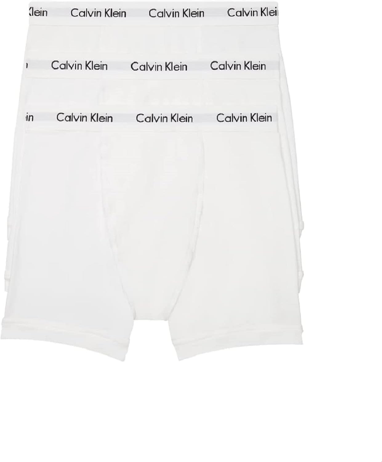 

Комплект из 3 мужских трусов-боксеров Calvin Klein из хлопка и эластичного материала, 3 White