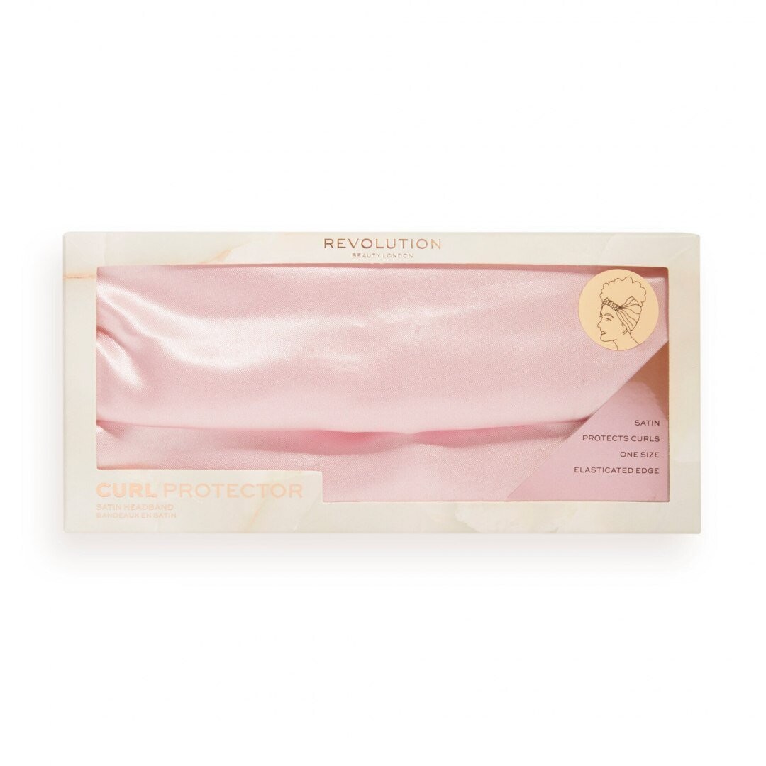 Makeup Revolution, Revolution, Haircare Satin Headband, Атласный ободок для волос, Розовый, 1 шт — фото 2