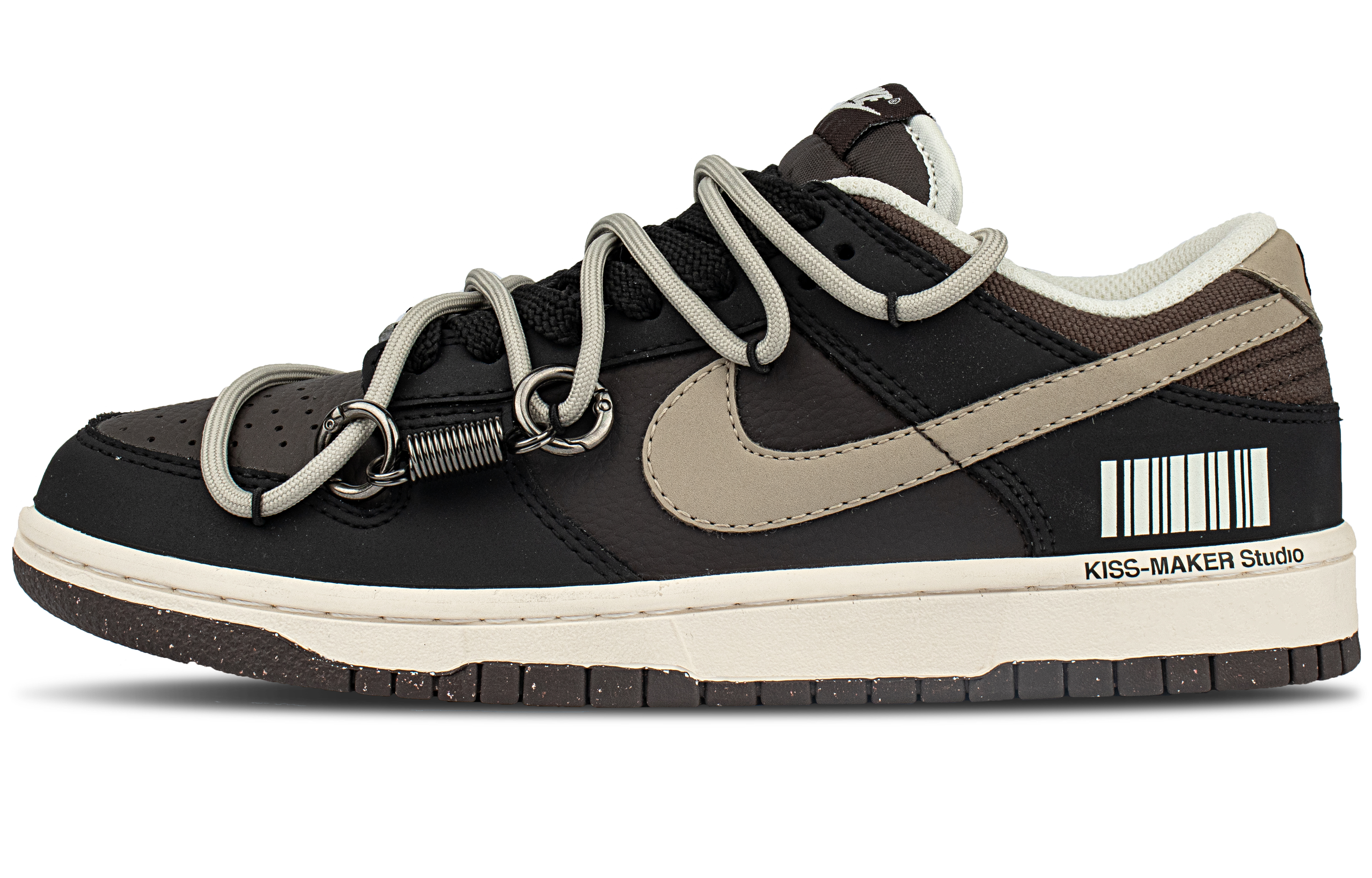 

Износостойкие низкие кроссовки для скейтбординга Dunk, мужские, каштановые Nike, Chestnut