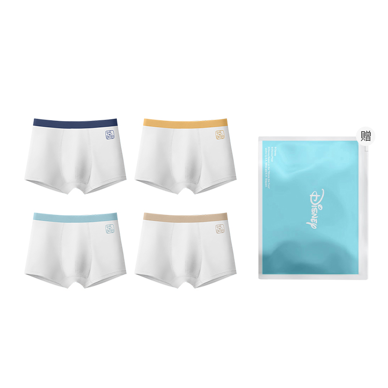 

Мужские трусы-боксеры Disney, синий/светло-желтый/светло-голубой/хаки