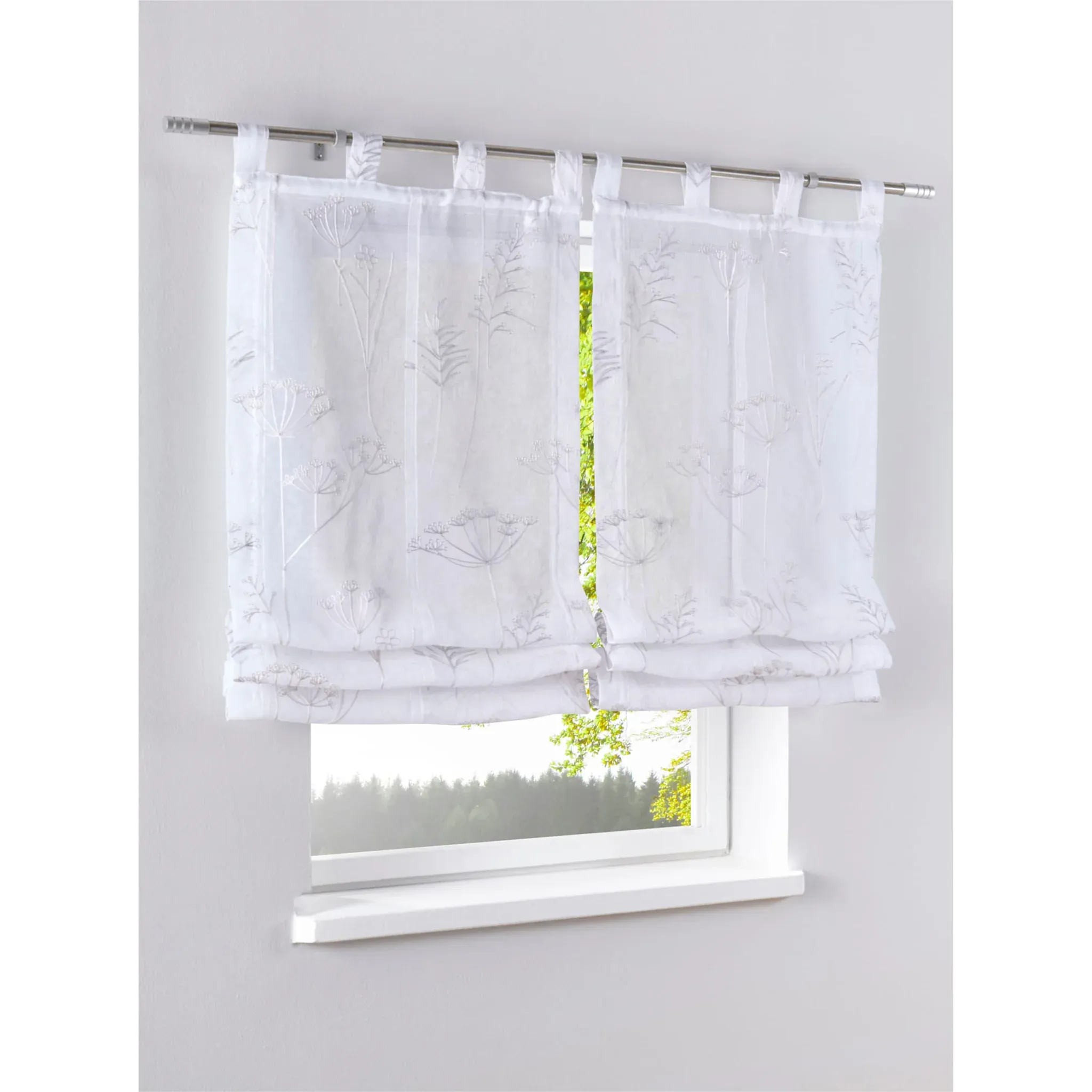 

Heine Home Римская штора с петлями, цвет offwhite