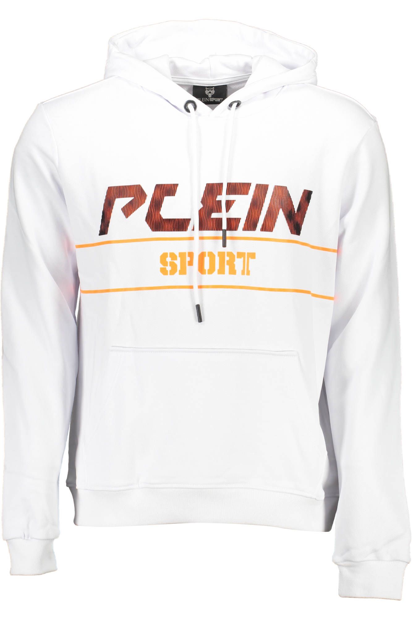 

Белый хлопковый мужской свитер Plein Sport