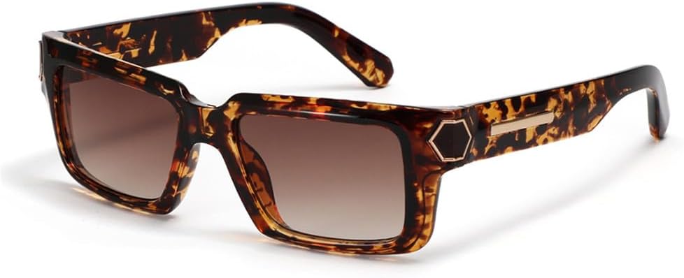 

Солнцезащитные очки в стиле ретро-панк 2027 года для женщин и мужчин, винтажные солнцезащитные очки с защитой от УФ-излучения UV400 для использования на открытом воздухе MTZJH, 5