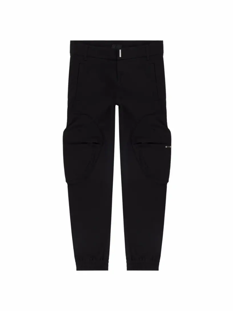 

Хлопковые брюки карго Givenchy, черный