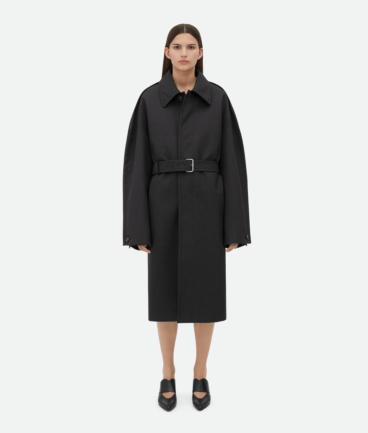 

Пальто из хлопчатобумажной пряжи Bottega Veneta