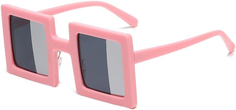 

Модные маленькие квадратные уникальные женские солнцезащитные очки в стиле ретро с двухцветными линзами и защитой от УФ-излучения UV400, а также мужские трендовые солнцезащитные очки для активного отдыха SKFGNX, Pink Gray Silver