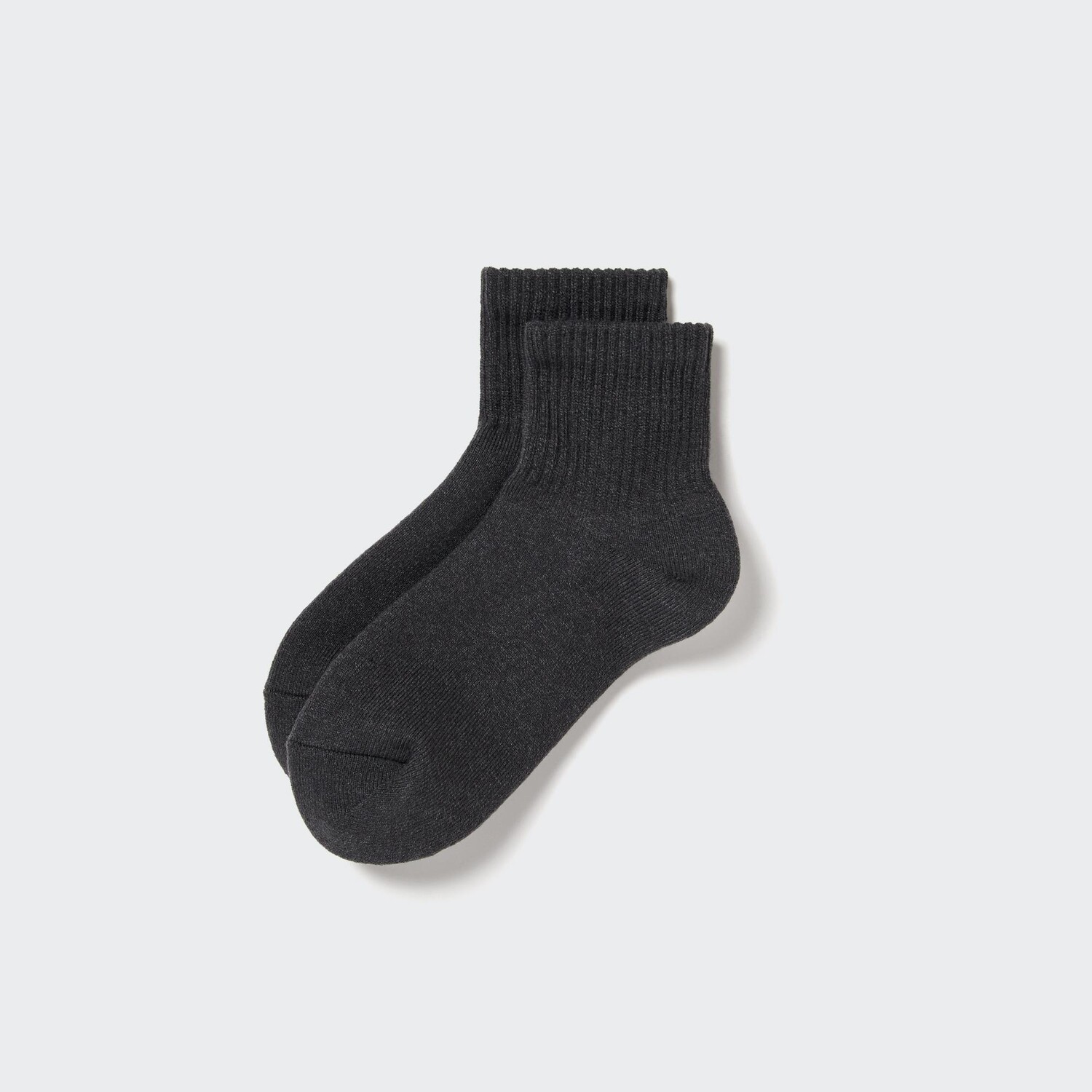 

Полуноски с ворсом Heattech UNIQLO, темно-серый