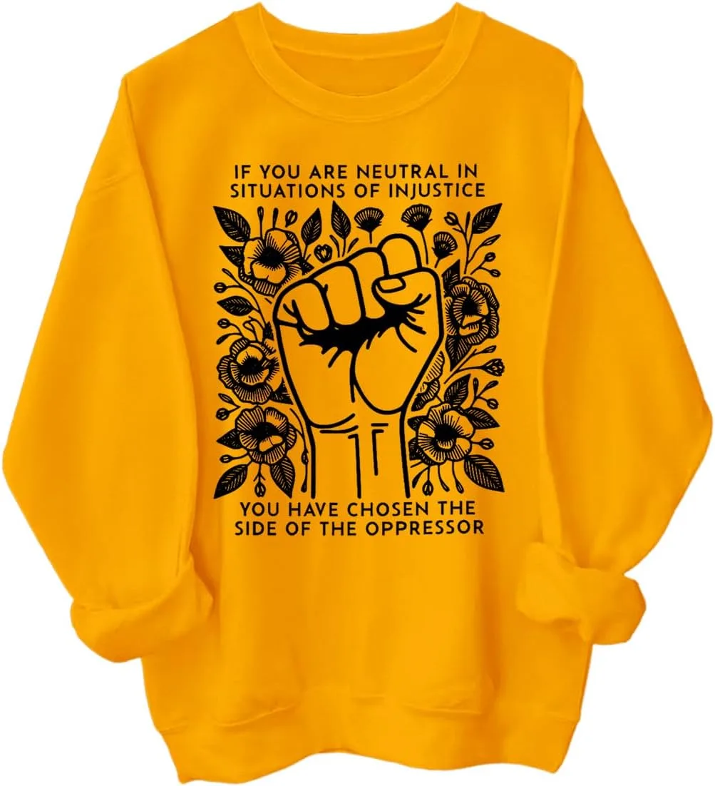 

Толстовка с капюшоном If You Are Neutral In Situations Of Injustice