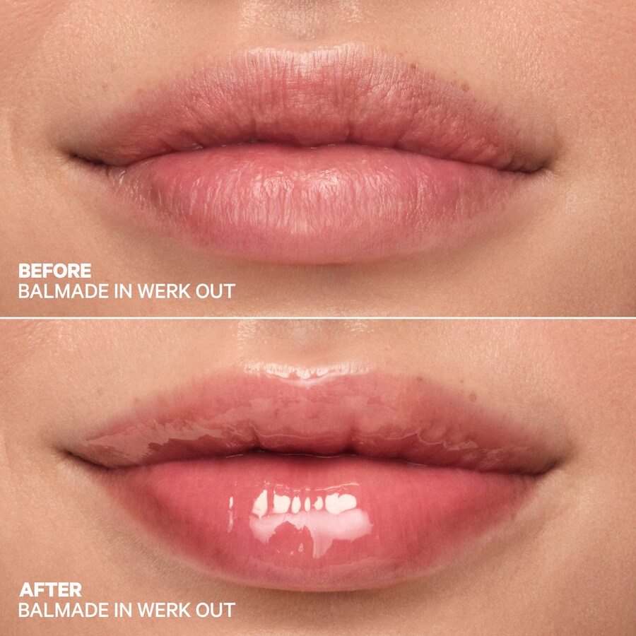 Увлажняющий тонирующий бальзам для губ Balmade с электролитами MILK MAKEUP, 0.4 fl oz/12 mL, Werk Out — фото 3