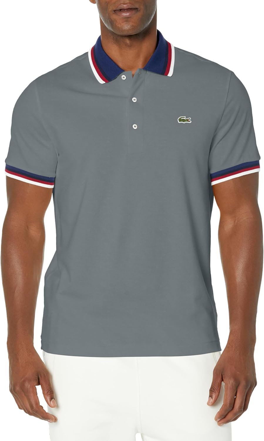 

Lacoste мужская поло Regular Fit Stretch Piqué, Nebuleuse