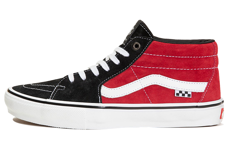 

Кроссовки Vans Skate Grosso Mid Black Red White