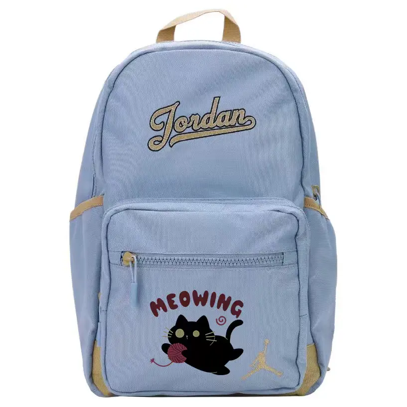 

Jordan Полиэстеровый рюкзак Unisex Blue, Totoro Ball Cat