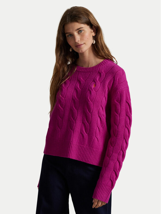 

Свитер straight fit 211A91216001 Polo Ralph Lauren, розовый