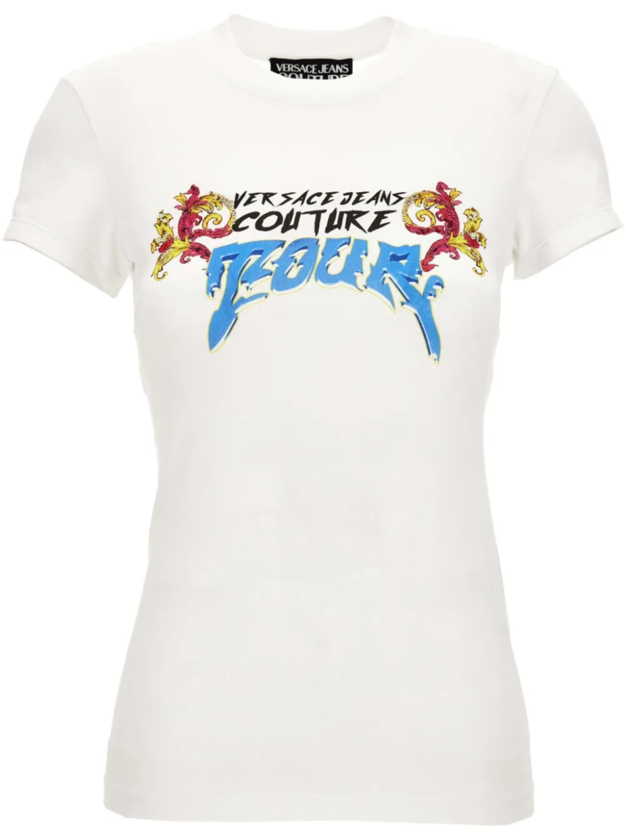 

Versace Jeans Couture футболка с логотипом, белый