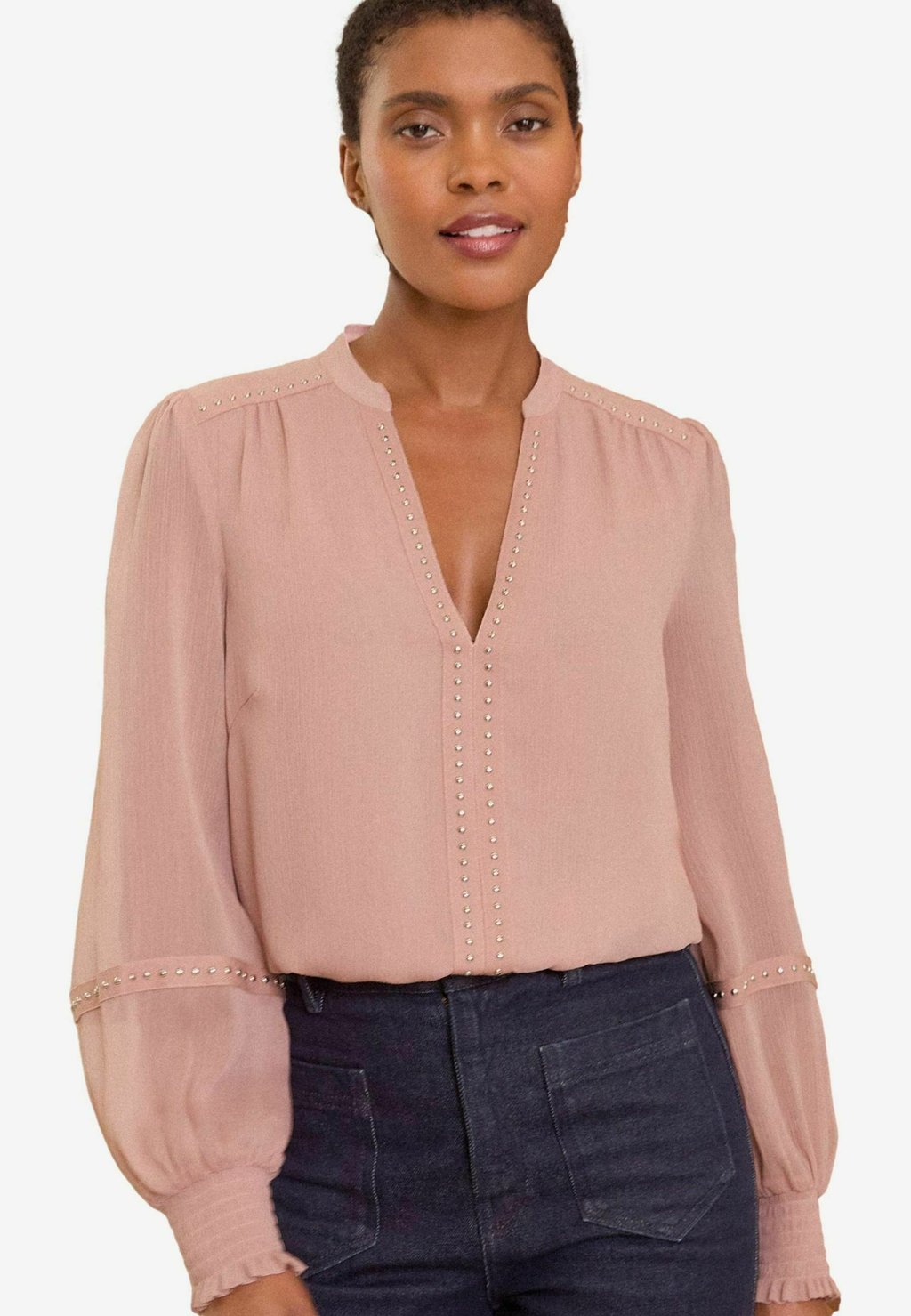 

Блуза HARDWARE LONG SLEEVE Love & Roses, розовый