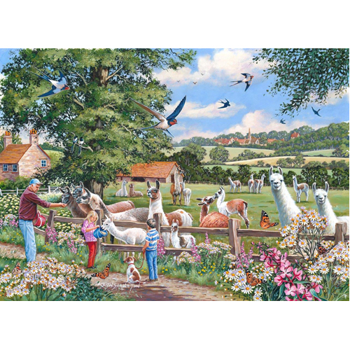

Пазлы Llama Mamas 1000 Piece Puzzle